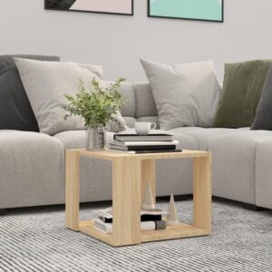 Best WKIEQACO Coffee Table Sonoma Oak